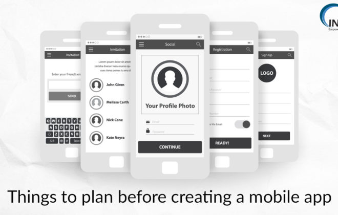 Things to plan before creating a mobile app