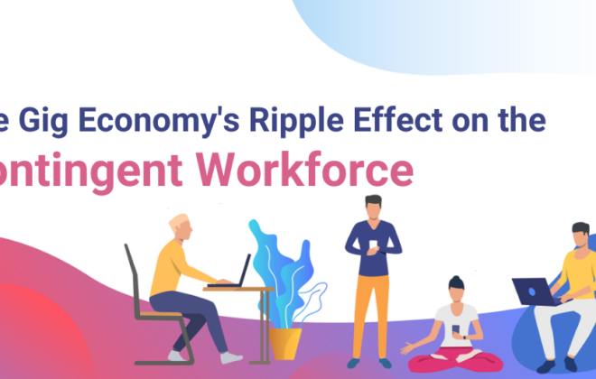 Gig Economy's Ripple Effect on the Contingent Workforce-Infojini Blog Banner
